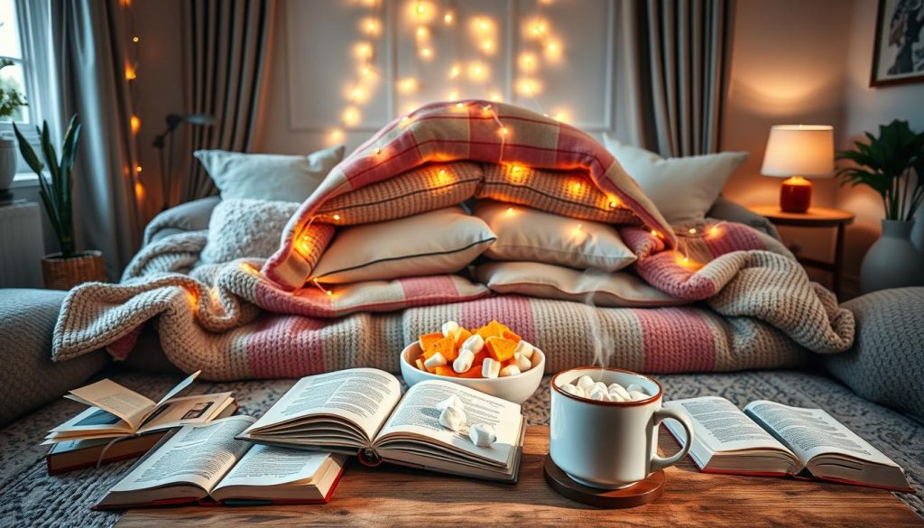 cozy sleepover activities for introverts