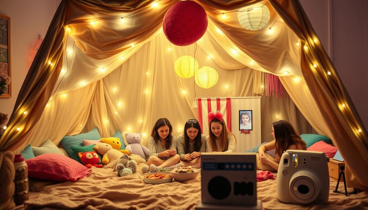 creative sleepover photo moment planning ideas