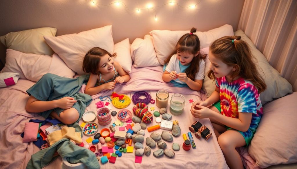 easy sleepover crafts