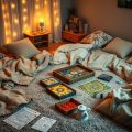 quiet sleepover activity options