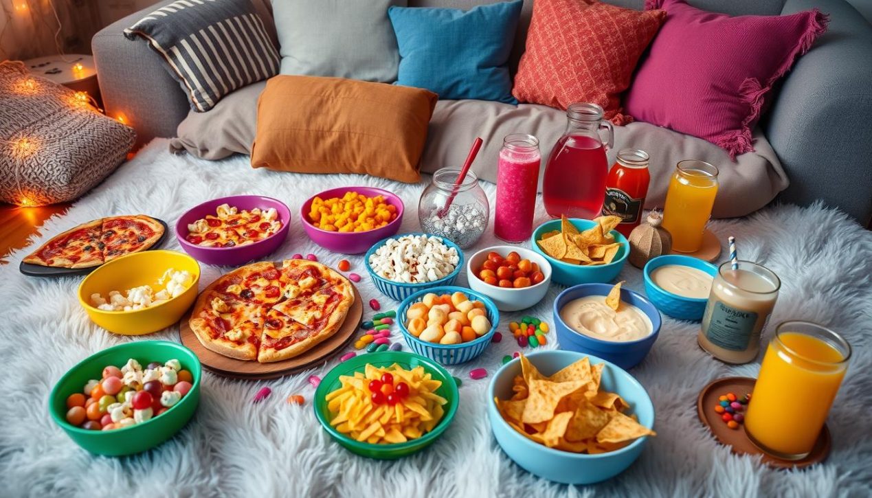 sleepover food planning suggestions