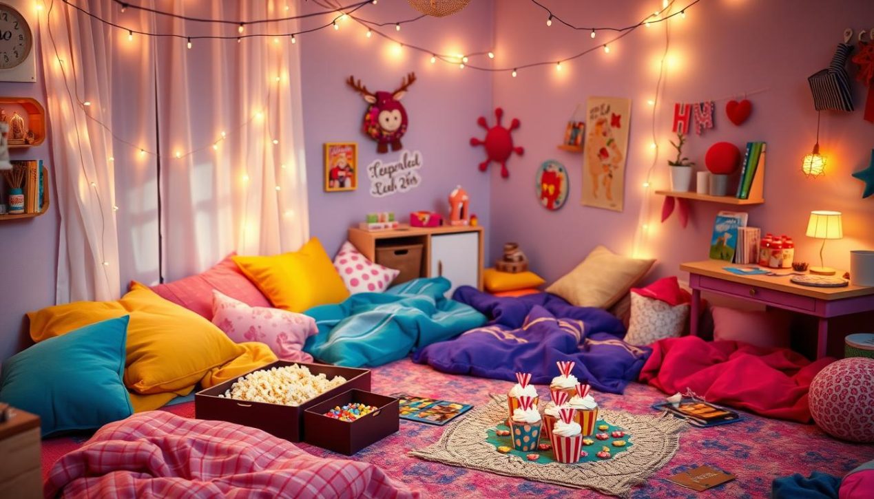 sleepover party entertainment planner