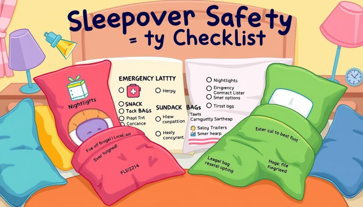 sleepover safety protocol checklist