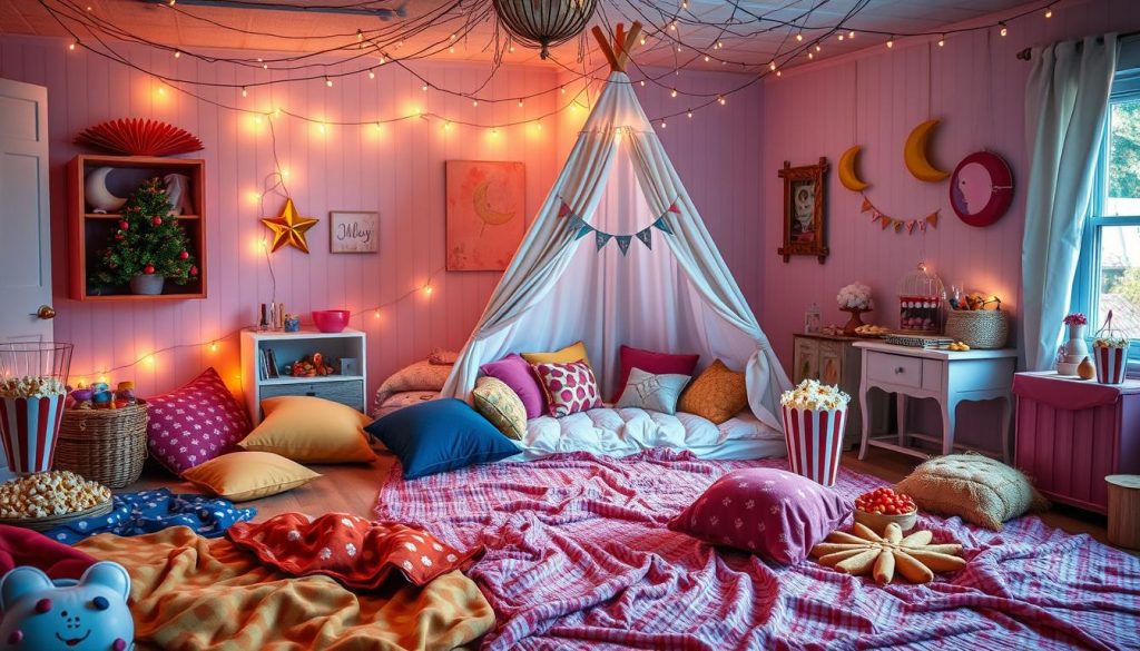 themed sleepover party planning ideas