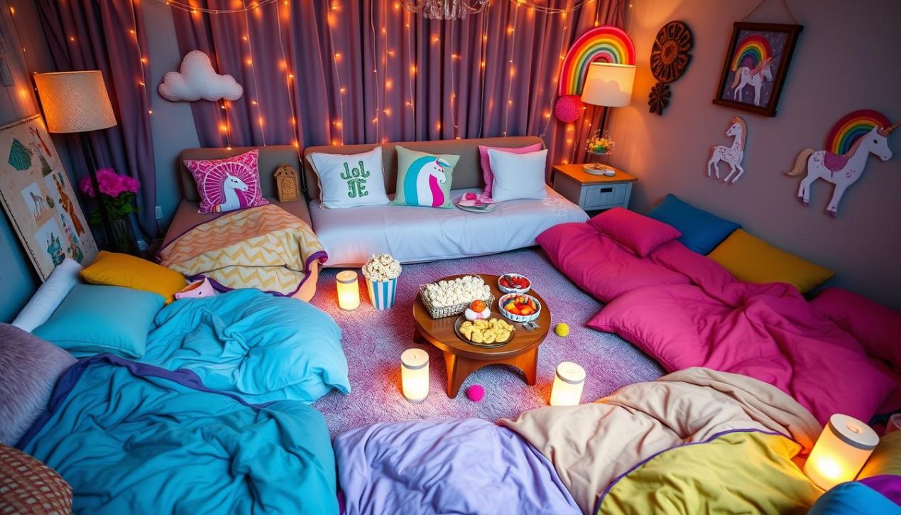 themed sleepover party planning ideas